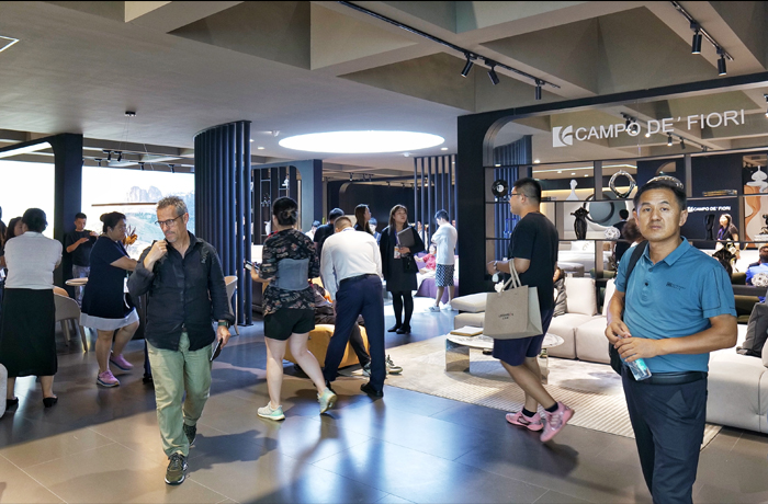 【Coexisting with comfort】｜CAMPO DE' FIORI participated in the CHINA INTERNATIONAL FURNITURE FAIR(SHANGHAI)